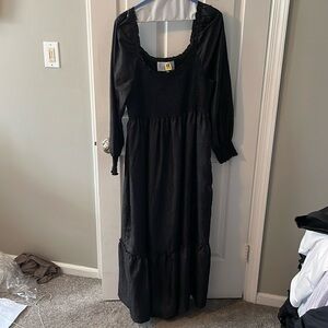 Hill house home long sleeve maxi dress